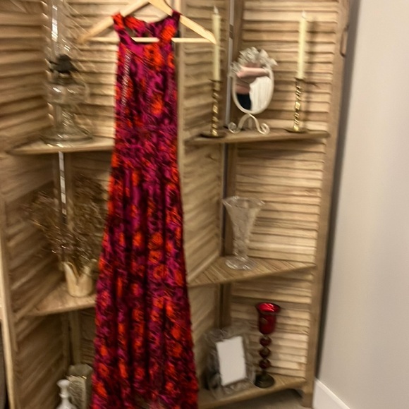 Abel the label open back Maxi Sundress. Needs repair. sz S - Picture 1 of 5